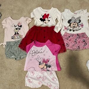 Minnie mouse 24m/ 2t/ 3t bundle